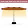 Ayram 457cm x 274cm Rectangular Traditional Umbrella