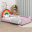 Lit de jour simple rembourré Ashunte Rainbow