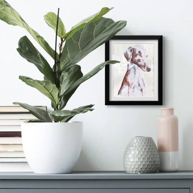 Spare Blue I -Gallery Wrapped Canvas