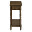 Table d'appoint, table de bout à 2 niveaux, table de bout, table de chevet, chambre à coucher, étroite, lampe, tiroir de rangement-1358963931-1358963929