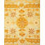 Tapis noué à la main Tia, unique en son genre - jaune