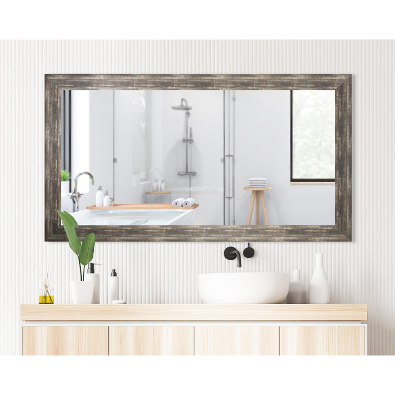 Engineered Wood Mirror, 33" x 72"