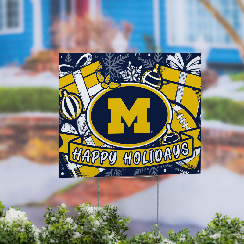 Enseigne de cour de l'Université du Michigan, Holiday