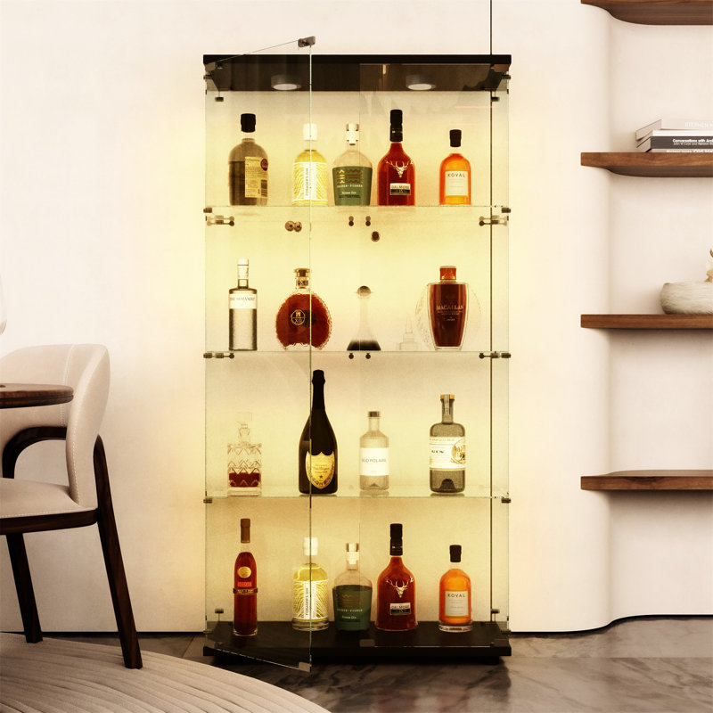 Vaisselier en verre trempé