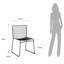 Enzleigh Stainless Steel Outdoor 43cm Stool-1751054058