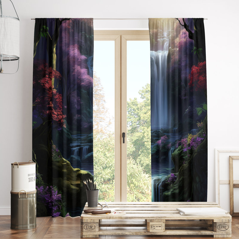 Coleon Room Darkening Curtain Pair, 40" W x 82" L