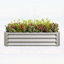 Jardinières en métal avec conception antirouille durable-129024588-129024591