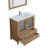 36" Single Bathroom Vanity with Top with Mirror-107174019