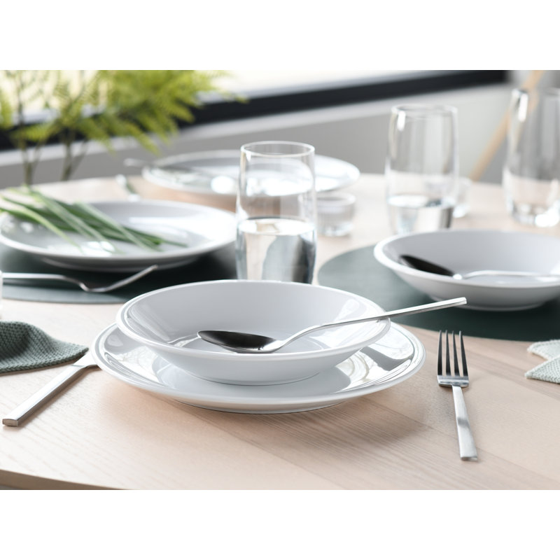 Milano Weiss Porcelain China Dinnerware Set Piece