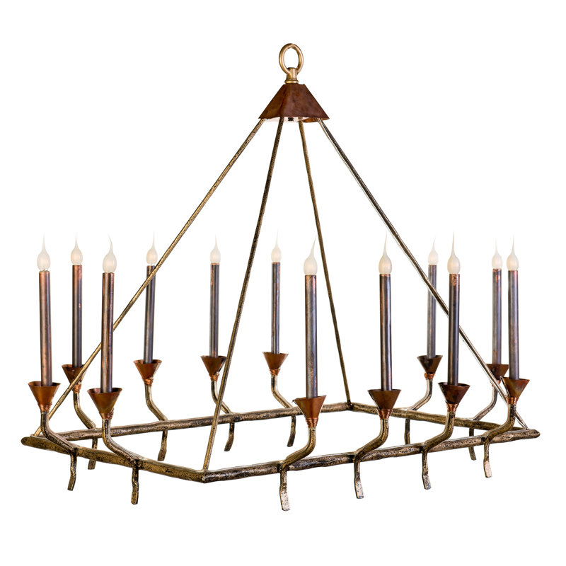 Teepee Rectangular Chandelier