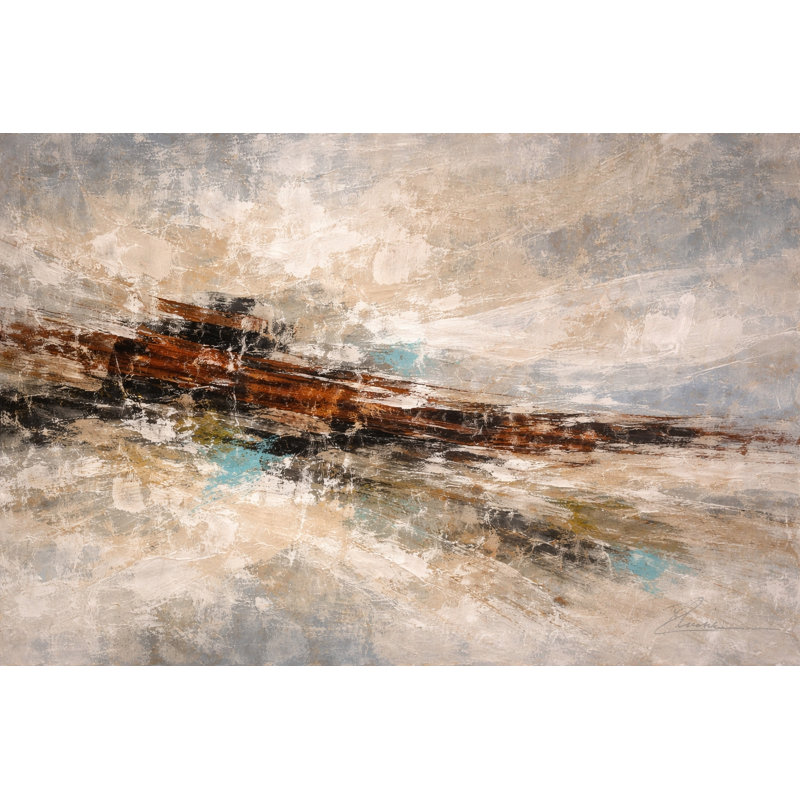 Art mural sur toile Earthline, L 36 po x H 24 po x P 1,5 po