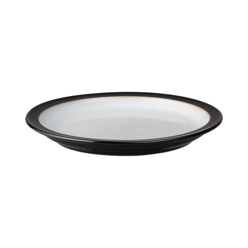 Assiette moyenne Elements, Noir