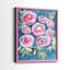 Imprimé floral I-Premium de Floral Radiance - prêt à être accroché - aucun clou requis - aucun clou requis-680755113-680755115