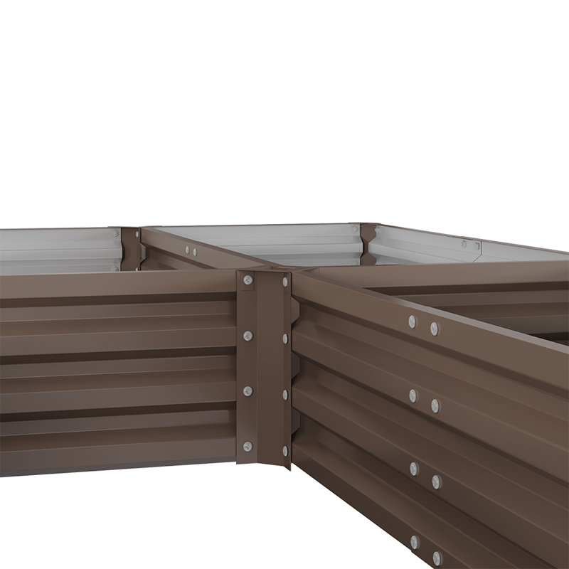 Raised Garden Bed, Brown