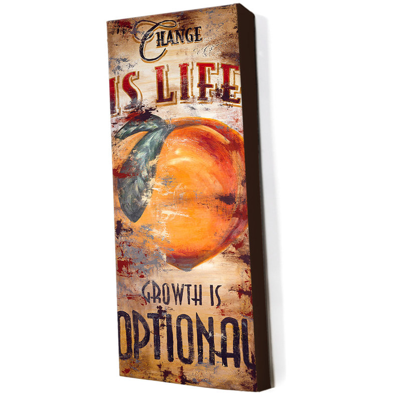 Change Is Life by Rodney White - Wrapped Canvas Panoramic Print, 91.44cm H x 30.48cm W x 4cm D