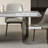 Modern Rectangular Natural Marble Dining Table Set-105310648-122743655