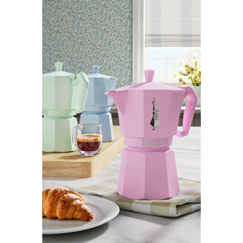 Bialetti Moka Express Exclusive, 6 cups, Pink