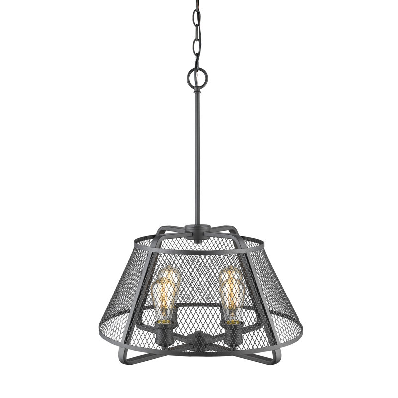 Valya 4 - Light Unique/Statement Pendant, Bronze