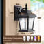 Lanterne murale d'extérieur 12,4 "Dusk to Dawn