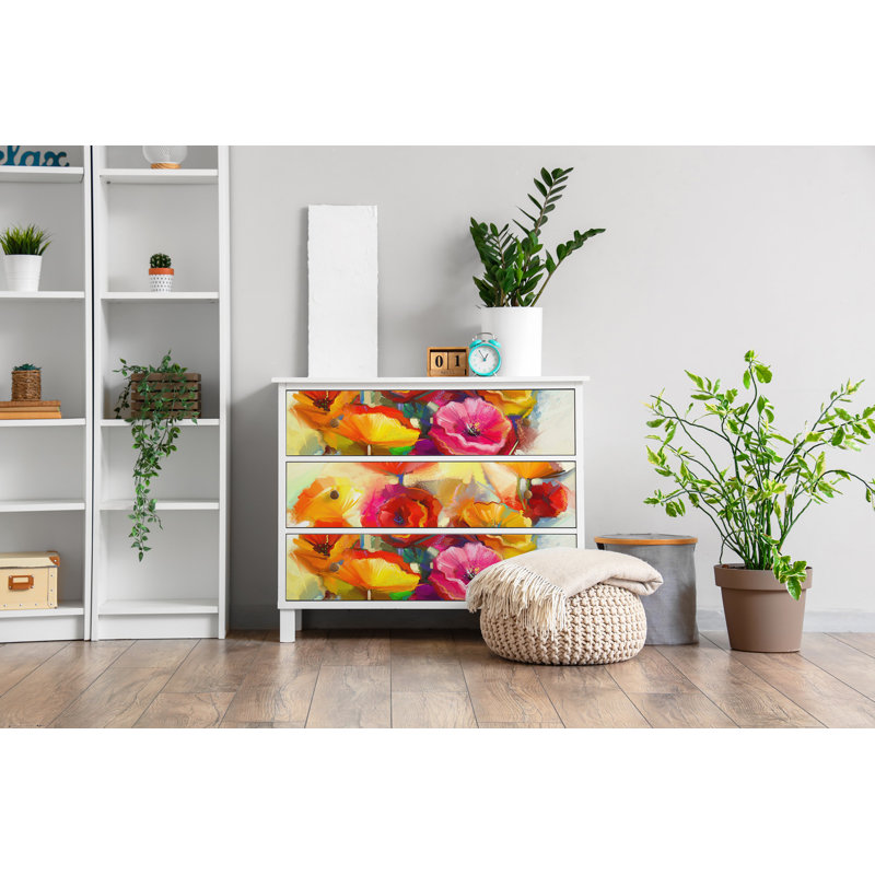 Anfal 1m x 50cm Matte Peel & Stick Wallpaper Roll