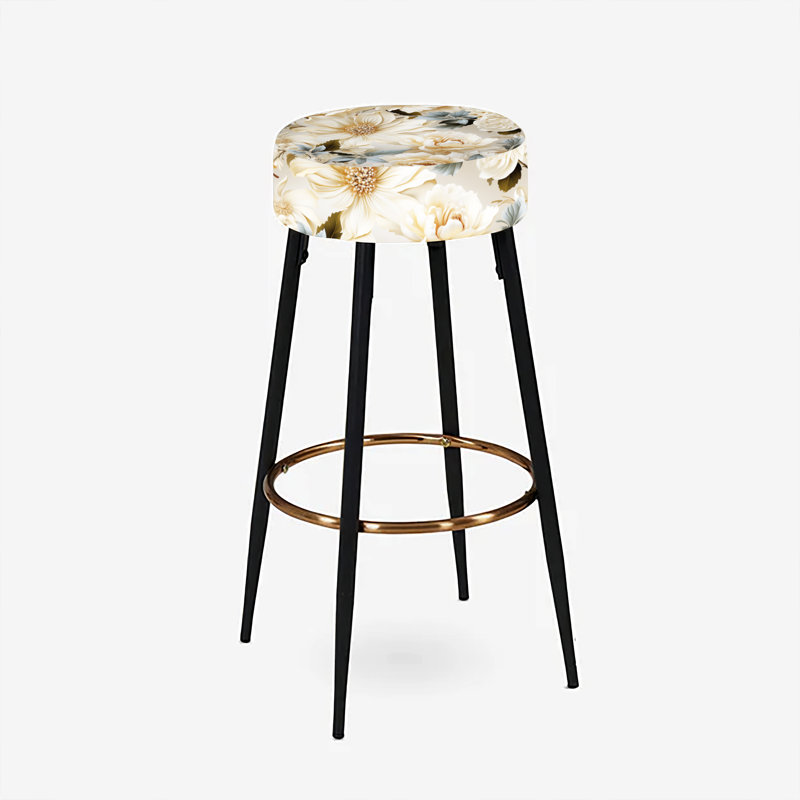 Amrit - Floral Bar Stools Set Of 2