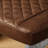 22.44'' Genuine Leather Rectangle  Ottoman&Pouf with nailhead trim-924334126