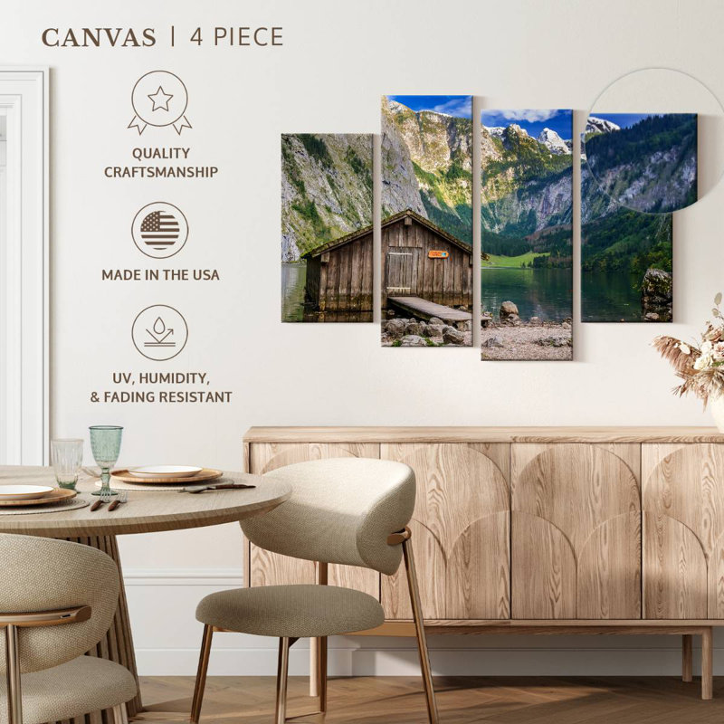 Chalet en bois Alvord, H 27 po x l 43 po
