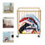 Panier à linge avec roulettes