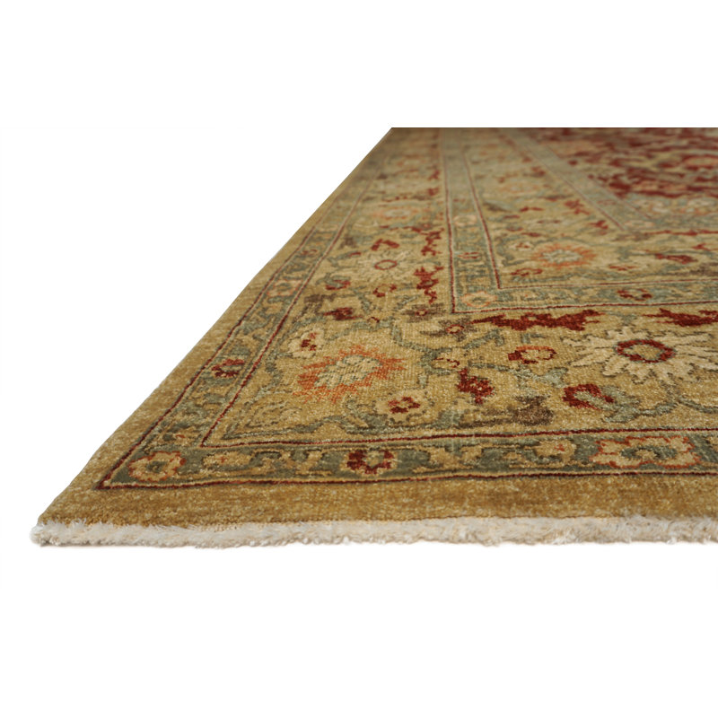 International Reserve Hand Knotted Wool Area Rug, Rectangle 10' x 14'