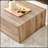 Inch Stone Pattern MDF Coffee Table-1096461567-1096461565