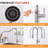 Casa Eclat Pull Down Kitchen Faucet-101803899