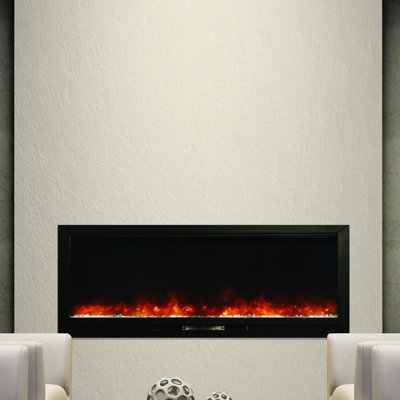 70'' W Electric Fireplace with 5000 BTU