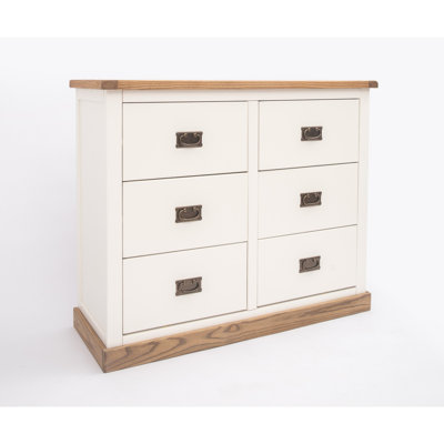 Abramson 110cm W 6 - Drawer Chest of Drawers