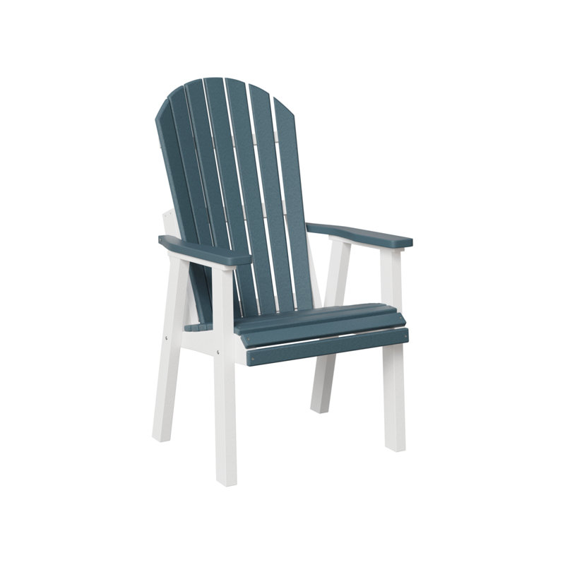 Chaise longue berçante Berlin, White/Slate