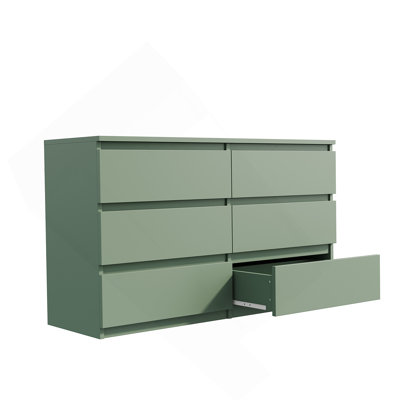 Grande commode à 6 tiroirs