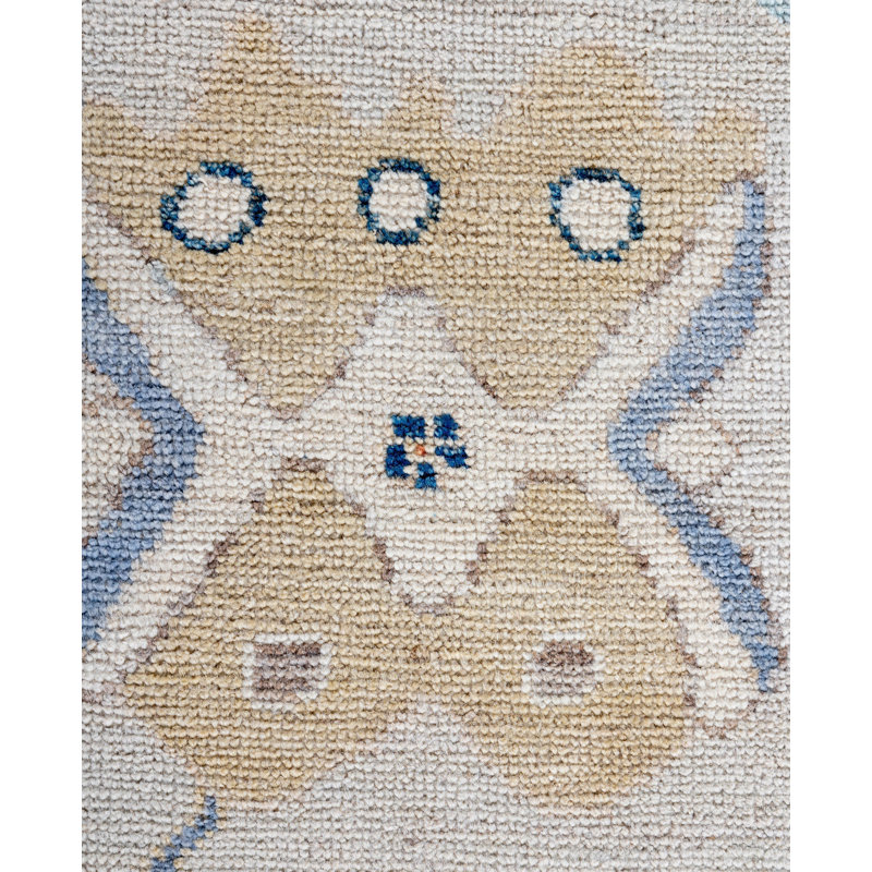 One-of-a-Kind Rectangle 8' X 9'9" Hand Knotted Area Rug