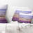 Calm Sunset over Lavender Field - Floral Printed Throw Pillow-30720199-89152039