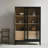 Black Solid Wood Sideboard