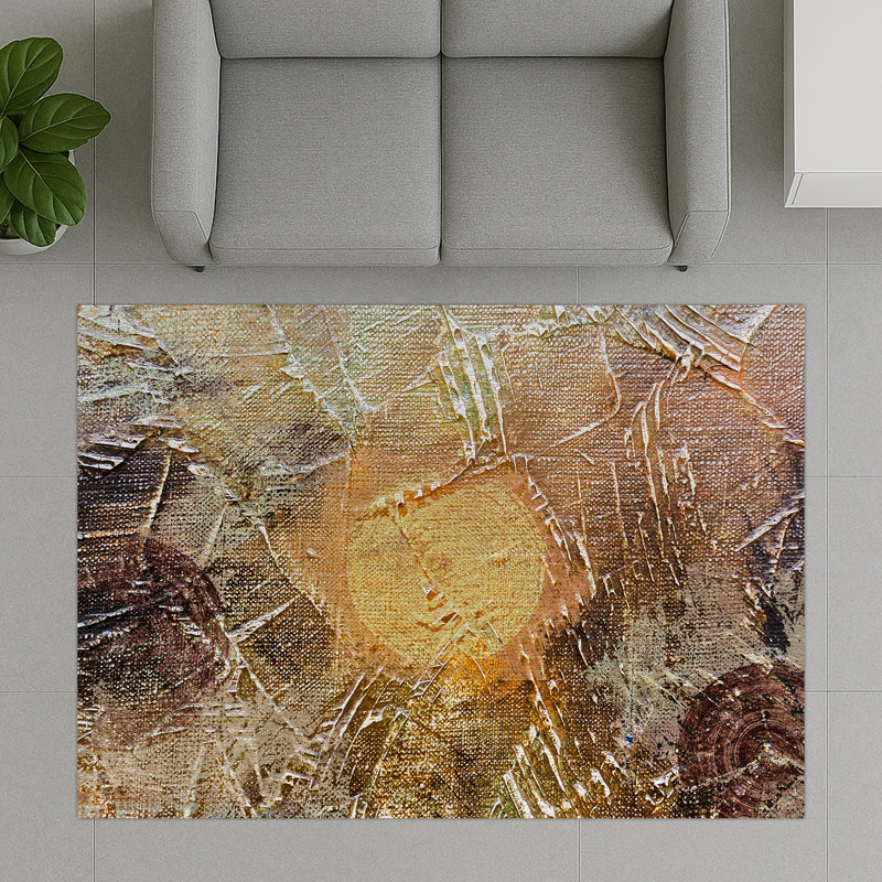 Geometric Area Rug, Rectangle 140 x 200 cm