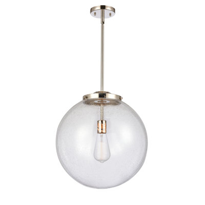 Luminaire suspendu sphère 1 lumière Frederick