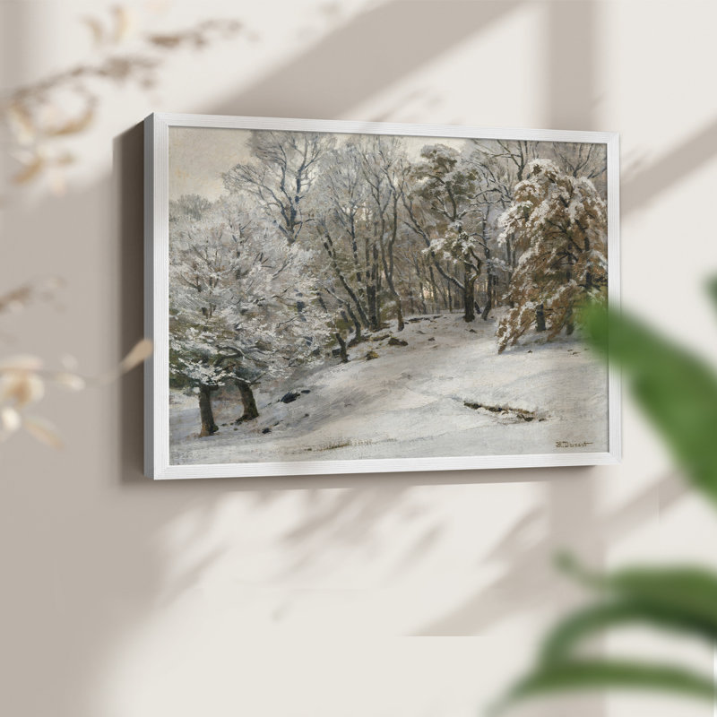 Paysages rétro-CCGX-impression encadrée, H 8 po x l 10 po, Blanc