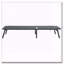 Chaise longue en aluminium avec dossier réglable à 5 positions et tissu respirant Sterling