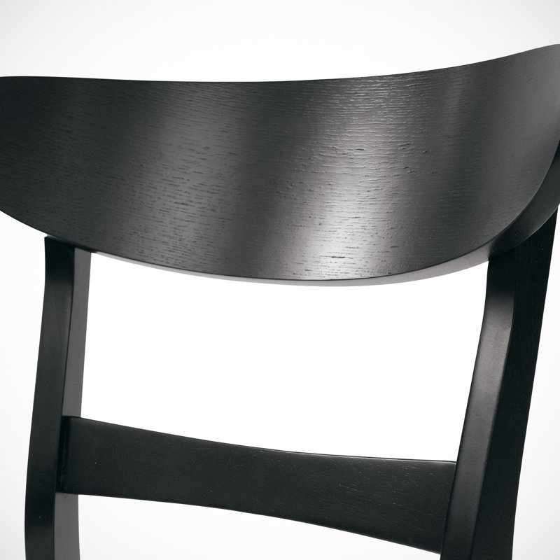 Chaises de salle à manger Lou, Beige, Noir