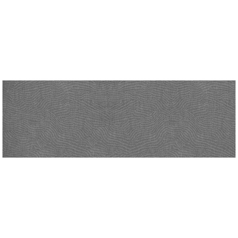 Tapis de cuisine à profil bas Un-Rug Mark Time de Matterly, Rectangle 2 pi x 6 pi