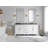 72'' Double Bathroom Vanity with Quartz Top-74987093
