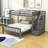 Demler Kids Twin Over Full Bunk Bed-545737639