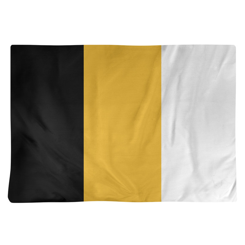 Récapitulatif de 18 po Missouri, Noir / or, Sergé de coton