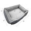 Lit pour chien Serta Ortho Cuddler-116466350-116466353