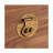 Solid Wood Coat Rack With Brass Locks