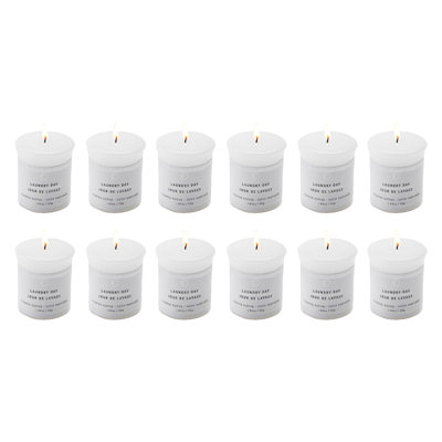 Haight Mushroom Votive Laundry Day 12/Disp - Set Of 12
